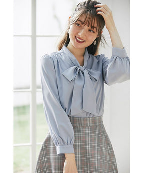 Stylish Bow Neck Shirt